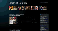 Desktop Screenshot of blackcatbonifide.com